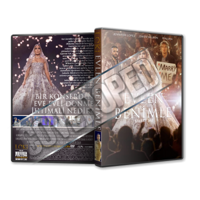 Evlen Benimle - Marry Me - 2022 Türkçe Dvd Cover Tasarımı